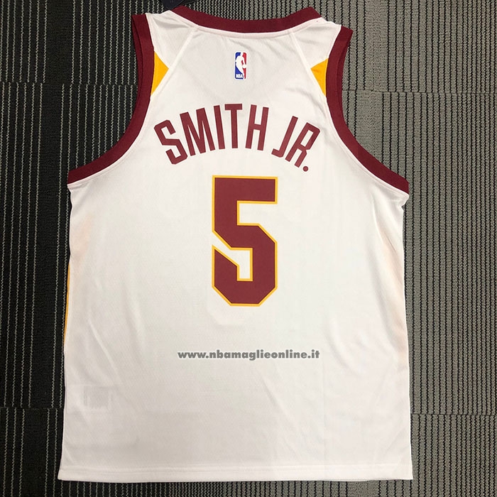 Maglia Cleveland Cavaliers Cavaliers Dennis Smith #5 Association 2017-18 Bianco